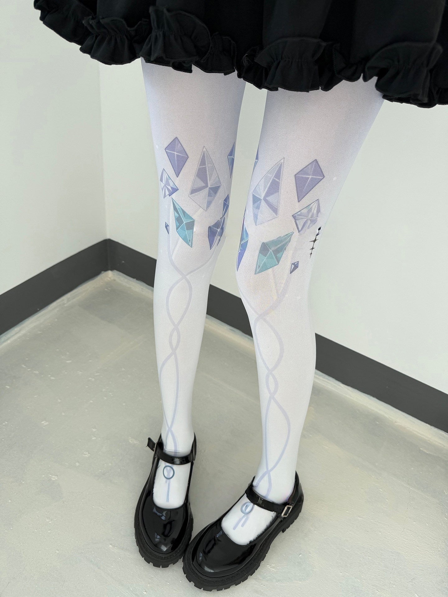 Azuiblc 鳴潮 モーニエ ストッキングタイツ　85cm 　ソックス　レギンス パンスト    コスプレ 小物 薄手 渋谷 原宿系 JK ロリータ 夏 アニメ 女の子 ファ