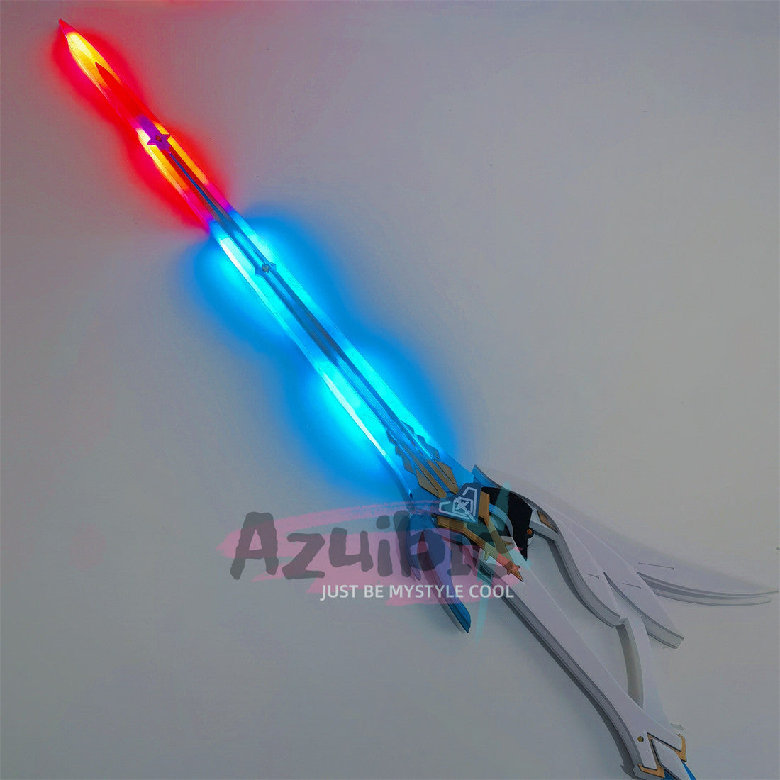 Azuiblc　鳴潮　エイメス　 とこしえの明星　コスプレ　 モチーフ武器 武器モデル　レプリカ　Led発光 - Azuiblc