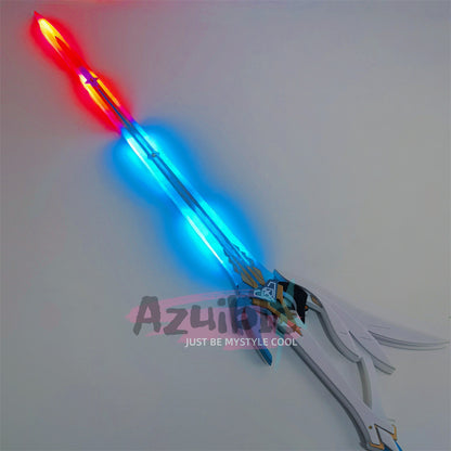 Azuiblc　鳴潮　エイメス　 とこしえの明星　コスプレ　 モチーフ武器 武器モデル　レプリカ　Led発光 - Azuiblc