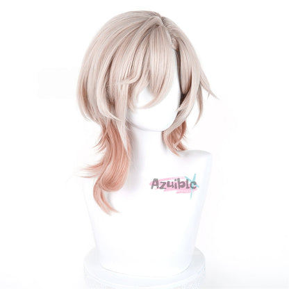 Azuiblc　崩壊スターレイル 　朽葉　クチバ　治安官NPC　ウィッグ　鬘　コスプレ道具　イベント　仮装