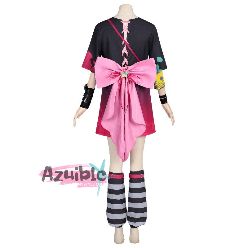 Azuiblc　NTE ネバエバ ハニア　コスプレ衣装　3dプリント印刷　イベント舞台　ハロウィン　ウィッグ追加対応