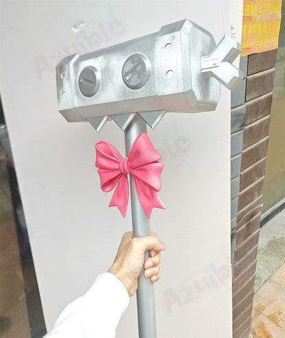 Azuiblc　原神  プルーネ 　コスプレ道具　モチーフ武器　ハンマー　PLA材質　150cm Prune　魔女ハンター　ハロウィン