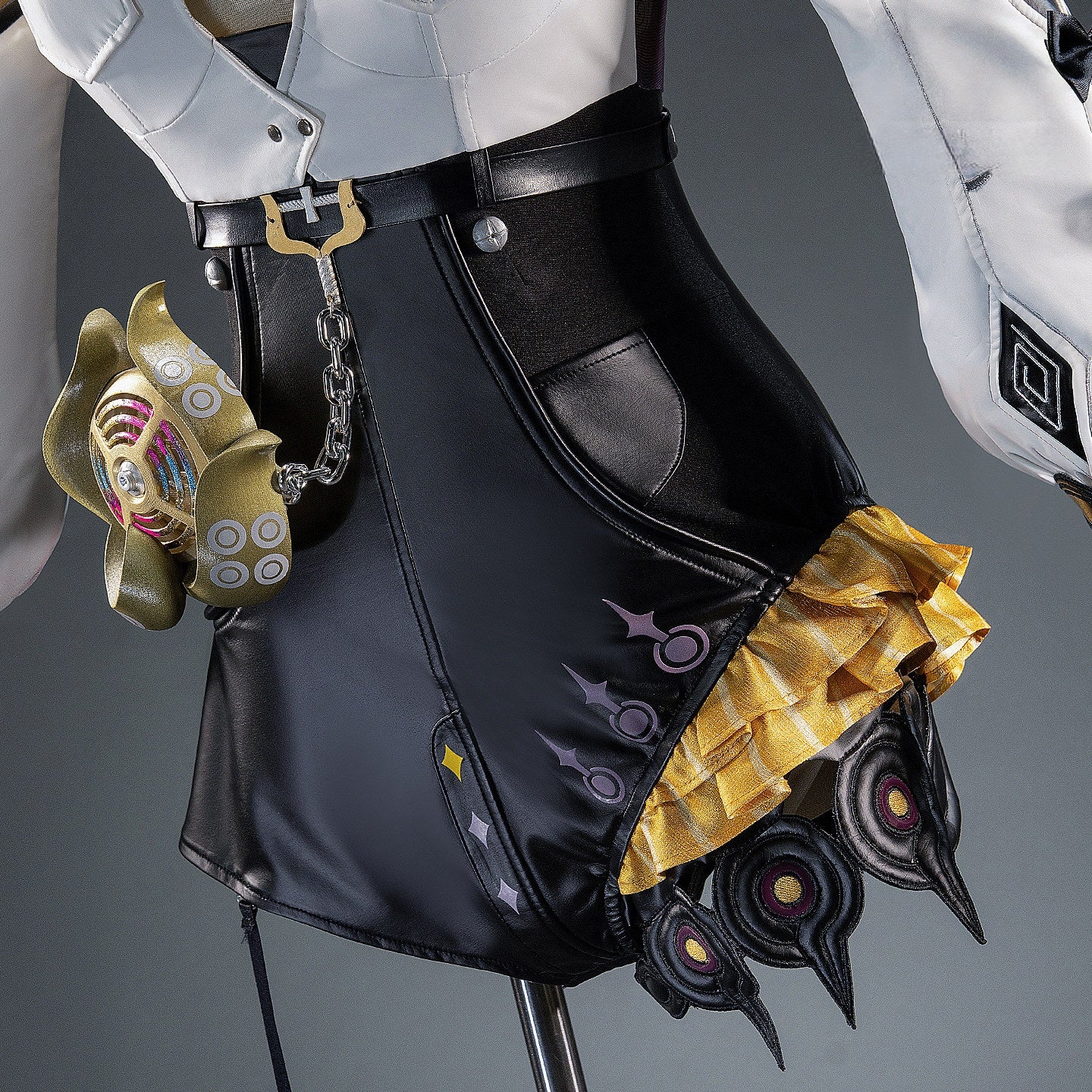 Azuiblc ゼンゼロ イドリー コスプレ衣装 ウィッグ付き 章魚娘 怪啖屋