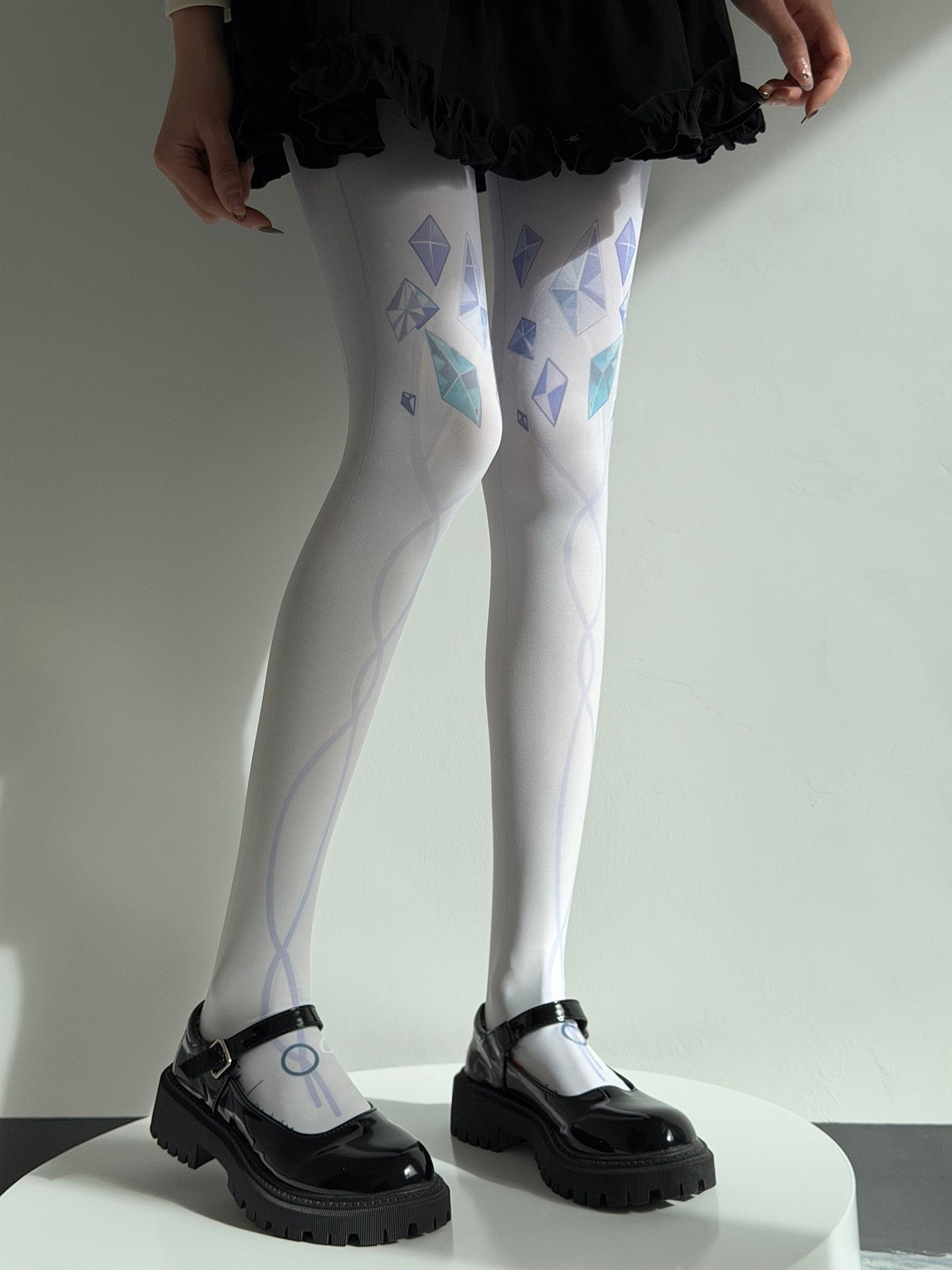 Azuiblc 鳴潮 モーニエ ストッキングタイツ　85cm 　ソックス　レギンス パンスト    コスプレ 小物 薄手 渋谷 原宿系 JK ロリータ 夏 アニメ 女の子 ファ