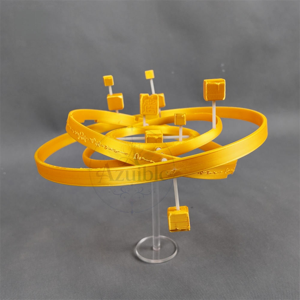 Azuiblc 鳴潮 心月狐 万象環 コスプレ道具 24cm｜Wuthering Waves Xinyuehu　Prop　武器モデル