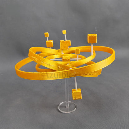 Azuiblc 鳴潮 心月狐 万象環 コスプレ道具 24cm｜Wuthering Waves Xinyuehu　Prop　武器モデル