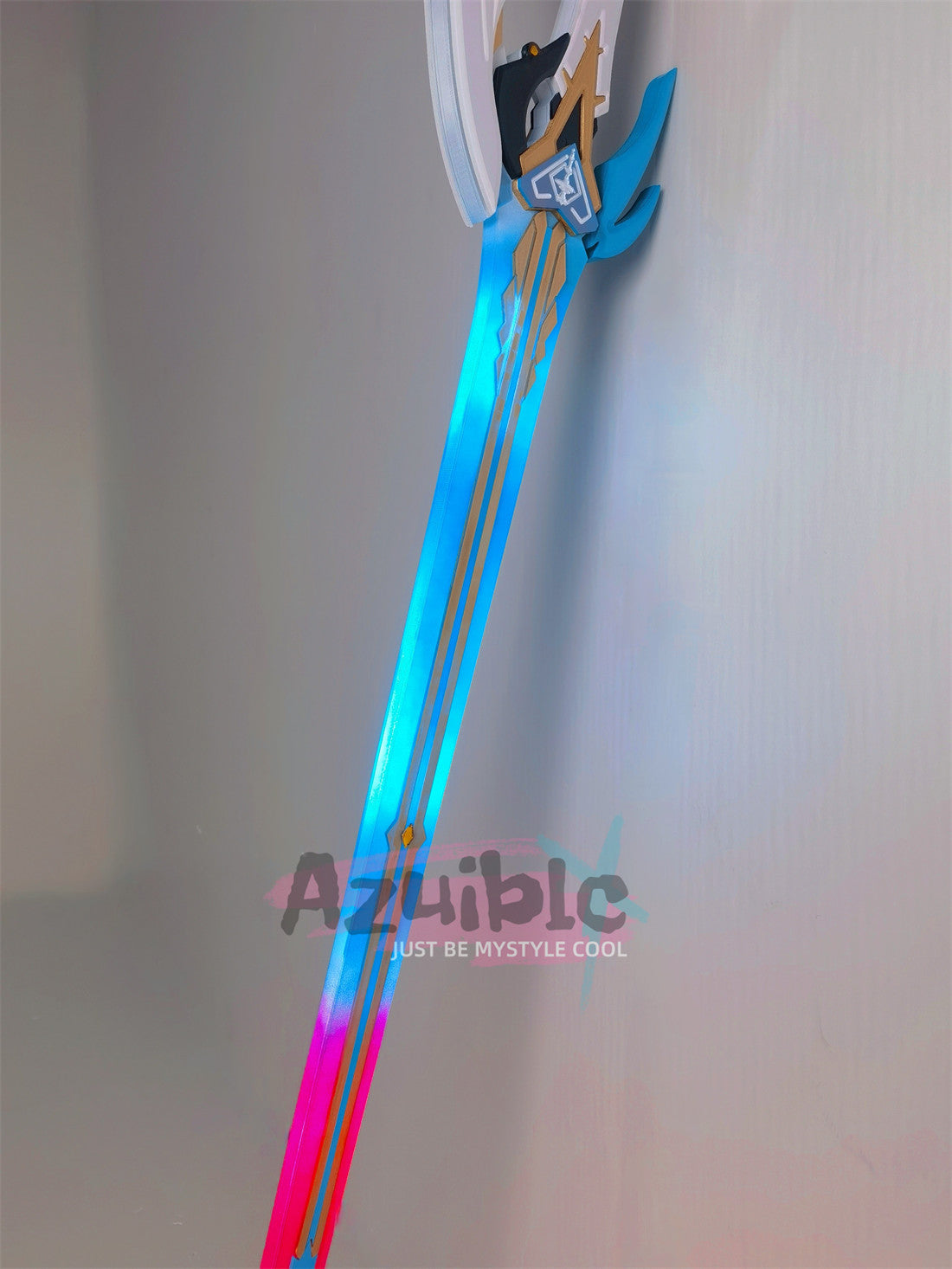 Azuiblc　鳴潮　エイメス　 とこしえの明星　コスプレ　 モチーフ武器 武器モデル　レプリカ　Led発光 - Azuiblc