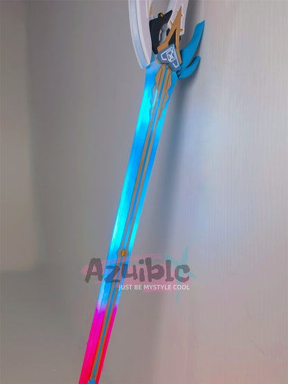 Azuiblc　鳴潮　エイメス　 とこしえの明星　コスプレ　 モチーフ武器 武器モデル　レプリカ　Led発光 - Azuiblc