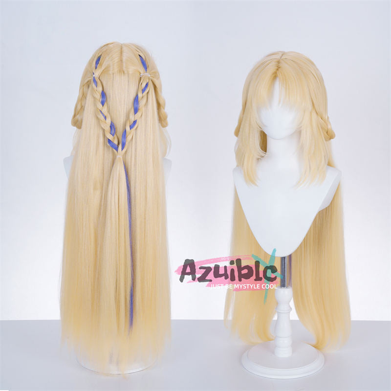 Azuiblc　原神　ニコリヤン　魔女会　100cm　コスプレ　ウィッグ　鬘　ナド・クライ編　イベント - Azuiblc