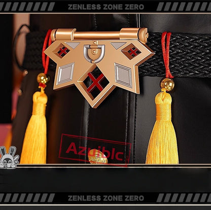 Azuiblc ゼンレスゾーンゼロ　儀玄　師匠　 Yixuan　コスプレ衣装　cosplay　イベント　人工革　シューズカバー付　Azy002 - Azuiblc