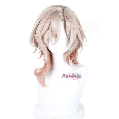 Azuiblc　崩壊スターレイル 　朽葉　クチバ　治安官NPC　ウィッグ　鬘　コスプレ道具　イベント　仮装