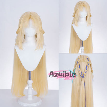 Azuiblc　原神　ニコリヤン　魔女会　100cm　コスプレ　ウィッグ　鬘　ナド・クライ編　イベント - Azuiblc