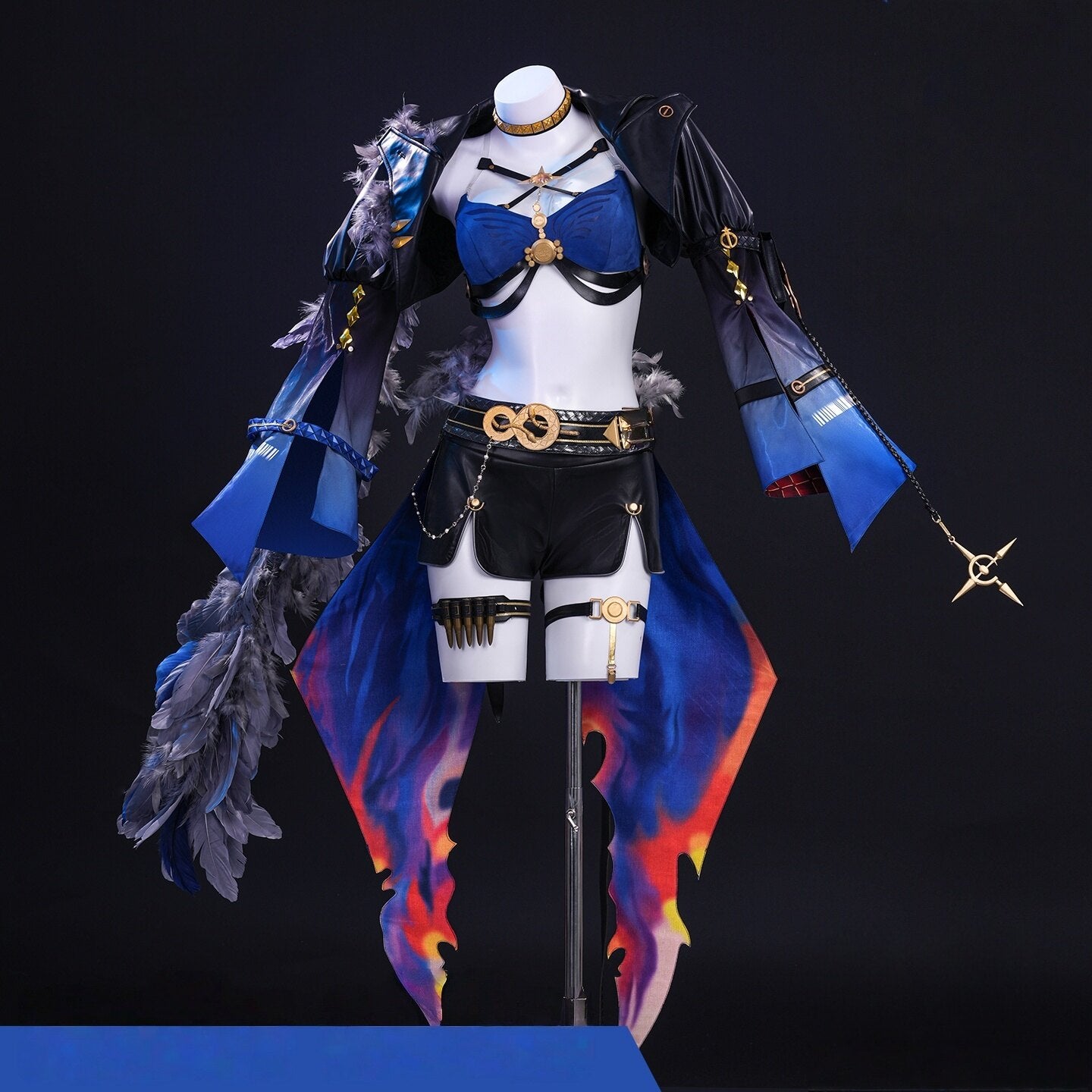 Azuiblc 鳴潮 ガルブレーナ cosplay イベント コスプレ衣装　Wuthering Waves　Galbrena　仮装　ハロウィン　舞台服 - Azuiblc