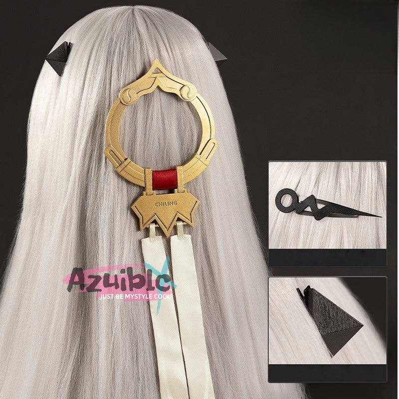 Azuiblc　ゼンレスゾーンゼロ イーシェン　コスプレ　儀玄　コスチューム　イベント　　仮装　人工革　Azm12 - Azuiblc