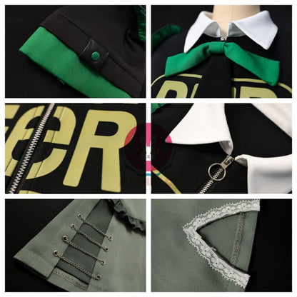 Azuiblc ゼンゼロフェス 2025 アンビー・デマラ コスプレ 衣装 ゼンゼロ FES ロック風 ファンク風 ゼンレスゾーンゼロ cosplay - Azuiblc