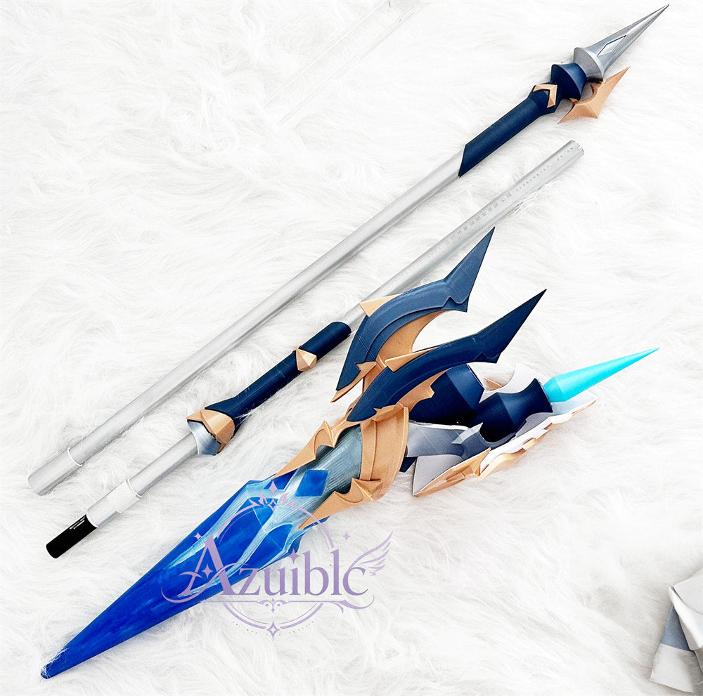 原神　ローエン　コスプレ　武器　災憾 Azuiblc 原神 災憾 コスプレ 180cm Pla材質 発光可能 ローエンモチーフ