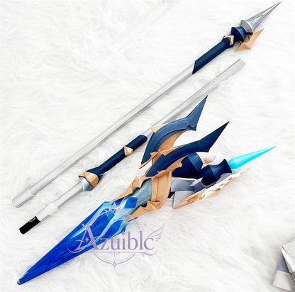 Azuiblc　原神 災憾 　コスプレ　180cm　Pla材質　発光可能　ローエンモチーフ　武器モデル　撮影道具