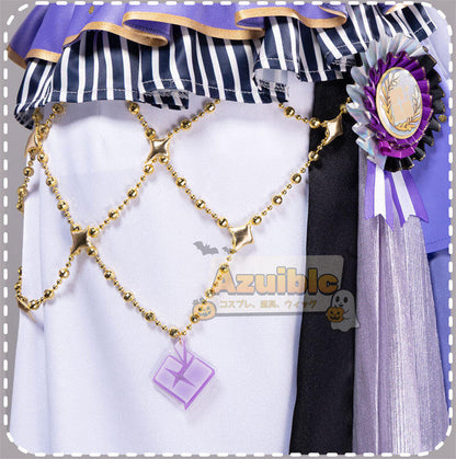 Azuiblc　プロジェクトセカイ 朝比奈まふゆ　コスプレ衣装　演出服　舞台服　ライブ服　コスチューム　	宮益坂女子学園　25時、ナイトコードで - Azuiblc