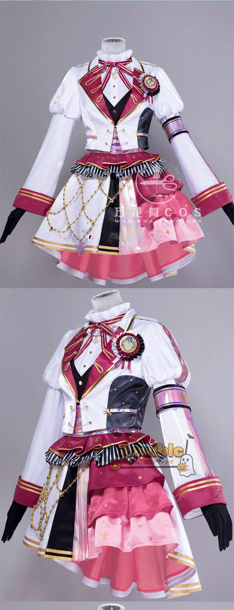 Azuiblc プロジェクトセカイ 宵崎奏 コスプレ衣装 ワンピース よいさき