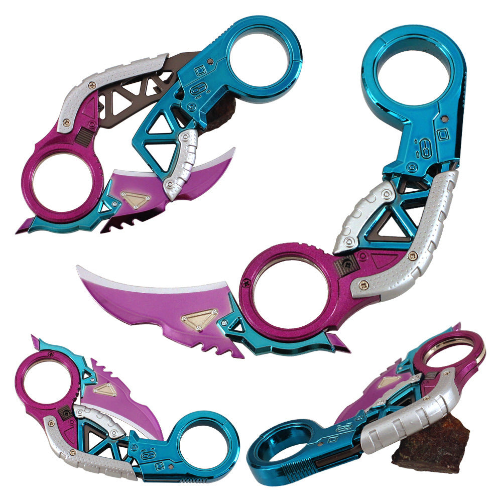 Azuiblc APEX ラプターズクロー 18cm カラムビット スパレジェ 武器モデル 実物化 武器ファン向け プレゼント お礼 武器 装備品 工芸品 塗装済み完成品武器モデル - Azuiblc