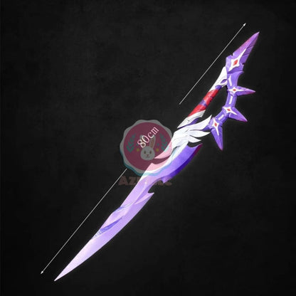 Azuiblc　崩壊スターレイル 丹恒の槍 撃雲 195CM 武器 PU製 3パーツ分ける 剣 刀 武器 コスプレ道具 Cosplay コレクション グッズ コスプレ小物 - Azuiblc