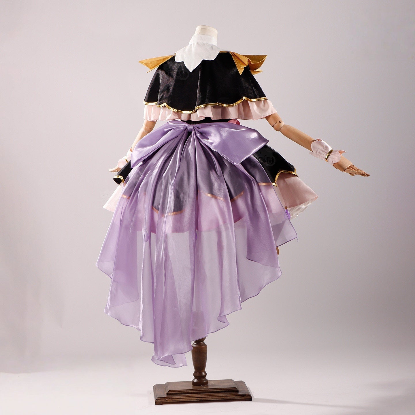 Azuiblc　名探偵プリキュア 森亜るるか 　キュアアルカナ・シャドウ 　コスチューム　コスプレ衣装　ワンピース