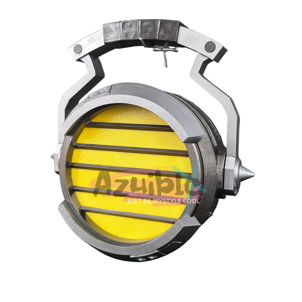 Azuiblc 原神　イルーガ　コスプレ道具　直径25㎝　PLA材質　発光　イベント　舞台道具　撮影道具　同人グッズ　オリジナルデザイン