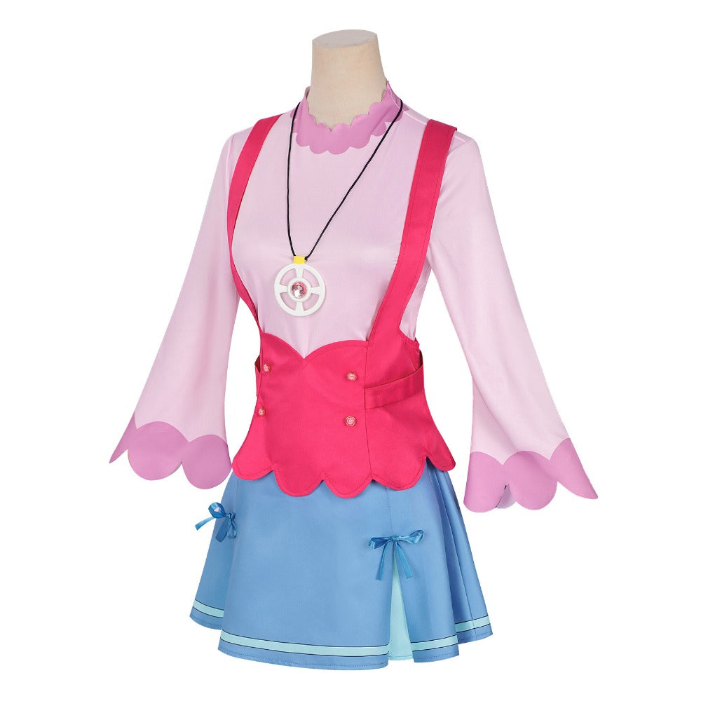 Azuiblc 名探偵プリキュア 明智 あんな 日常服 コスプレ衣装 ドレス