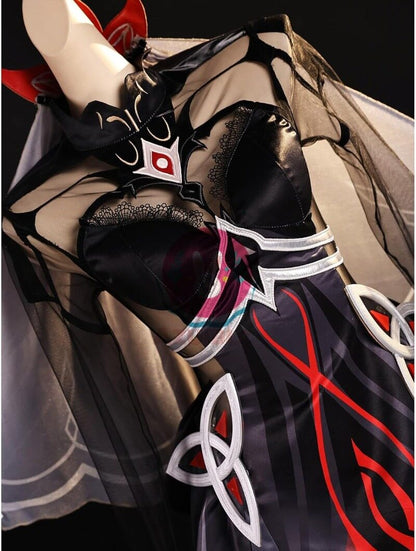 Azuiblc 原神 ロノヴァ 死の執政 コスプレ コスプレ衣装 コスチュームセット グッズ おしゃれ アニメ cosplay - Azuiblc