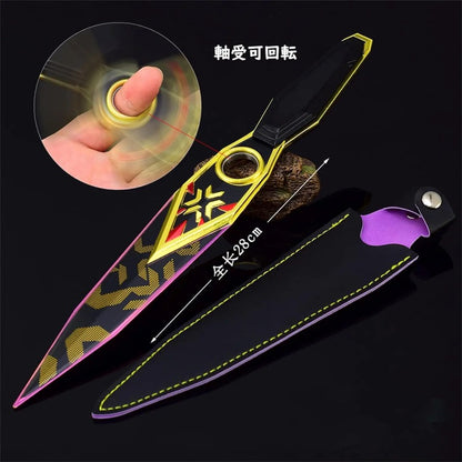Azuiblc　VALORANT　プライム2.0 カラムビット　ミニチュア  16cm レプリカコレクション合金 インテリア装備品 ユニーク - Azuiblc