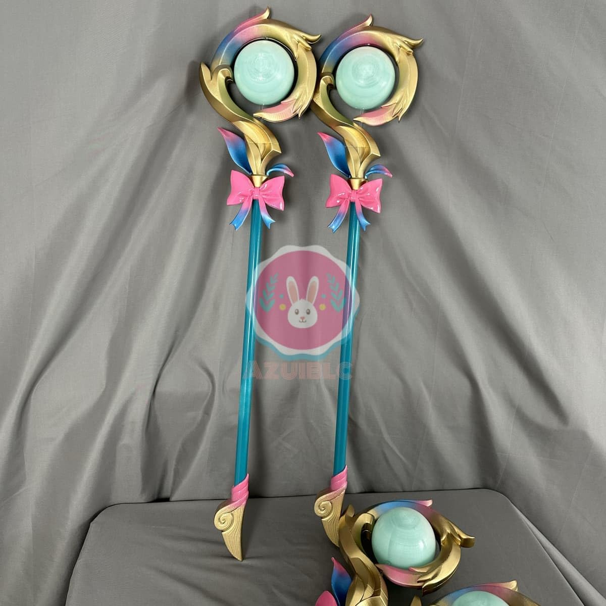 【Azuiblc】 崩壊スターレイル ヒアンシー 杖 武器 立体 3Dプリント 100cm PLA 魔法の杖 ステッキ 武器 コスプレ道具 Cosplay Azuiblc