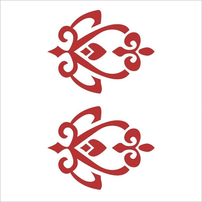 Azuiblc  原神 タトゥーシール 凝光 紗の幽蘭 コスプレ 小物 原神 太もも ボディーシール セット グッズ 人気 おしゃれ 飾り ファッション ハロウィン イベント 装備品 - Azuiblc