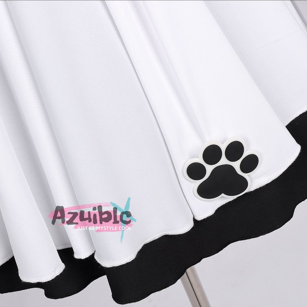 Azuiblc　NTE ナナリ ネバエバ  猛虎  コスプレ衣装　ドレス　帽子＋手袋付　ワンピース　ハロウィン　舞台服