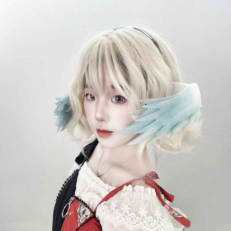 Azuiblc 崩壊スターレイル ロビン 髪飾り　28㎝　ヘアバンド ヘアアクセサリー 天使の羽ヘアバンド サンデー アクセサリー　萌えグッズ　飾り　髪飾り - Azuiblc