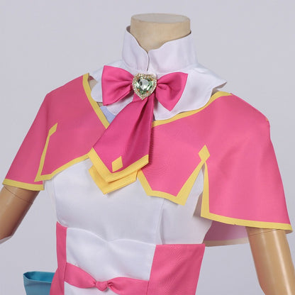 Azuiblc　名探偵プリキュア！明智 あんな  森亜 るるか　小林 みくる　コスプレ衣装　ドレス　舞台服　コスチューム