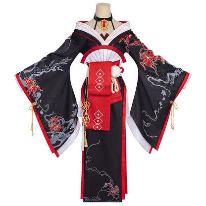 Azuiblc　NTE 潯 ほとり コスプレ衣装　イベント　Neverness to Everness　仮装　プリント　ハロウィン　舞台服
