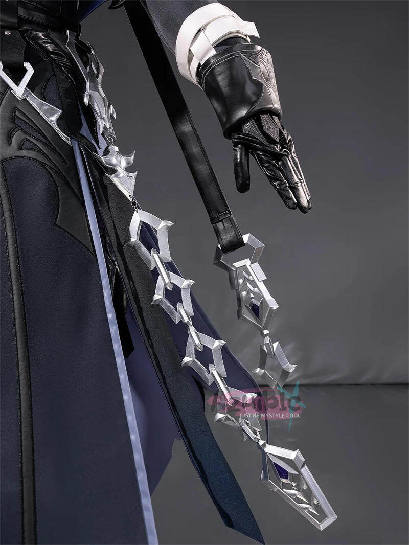 Azuiblc 原神　 Flins フリンズ　コスプレ衣装  ナドクライ　学園祭　イベント　ライトキーパー　ウィッグ+シューズ+武器追加可能　Halloween　cosplay - Azuiblc