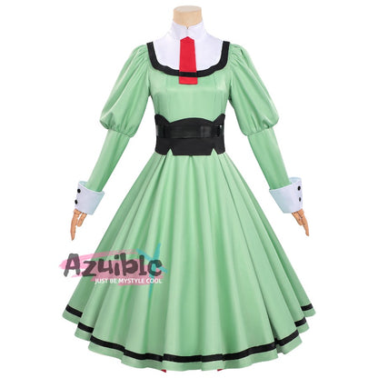 Azuiblc THE RIBBON HERO リボンヒーロー サファイア 　日常服　ワンピース　コスプレ衣装 コスチューム　舞台服　ハロウィン