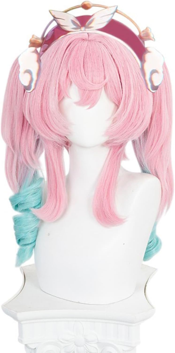 Azuiblc 崩壊  スターレイル アナイクス コスプレ ウィッグ 緑 グリーン ロング ネット付き 耐熱  かつら 鬘 WIG ショート コスプレ道具 Azw006 Azuiblc