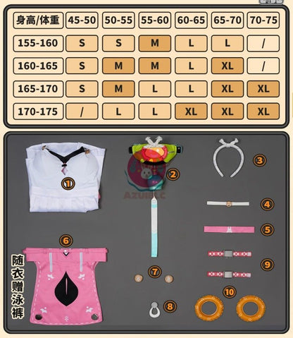 Azuiblc ゼンゼロ　 アリス コスプレ コスチュームセット ゼンゼロ　コスプレ衣装 アリス・タイムフィールド おしゃれ グッズ アニメ cosplay - Azuiblc