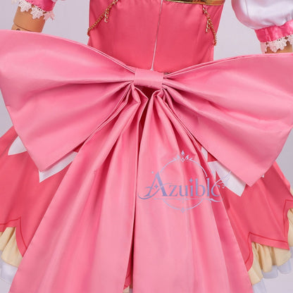 Azuiblc まどか☆マギカ 鹿目まどか コスプレ衣装｜ワルプルギスの廻天 プリント簡易版