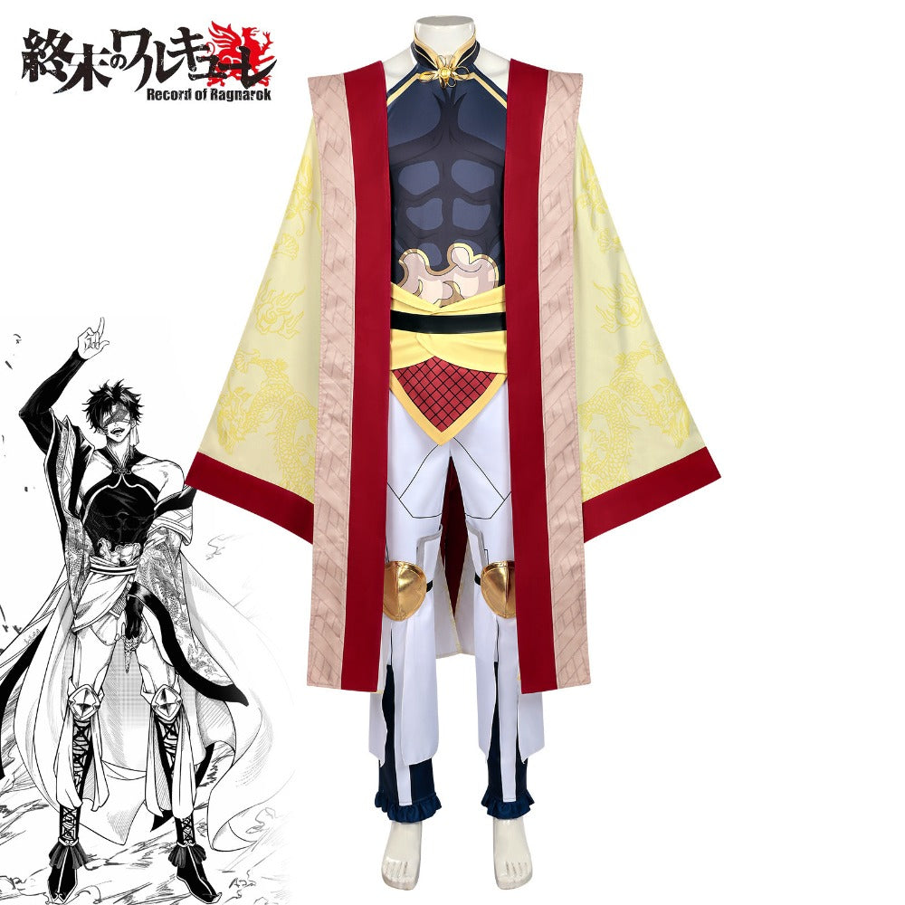 Azuiblc　終末のワルキューレ 　釈迦 　 アポロン 　コスプレ衣装　 神々の闘士　コスチューム　イベント　仮装