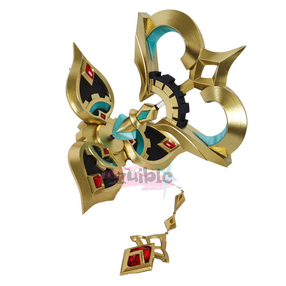 Azuiblc 原神 サンドローネ　コスプレ 回転可能 petg 背中ゼンマイ 傀儡 PLA材質 コスプレ道具　ナドクライ編 飾り　アクセサリー