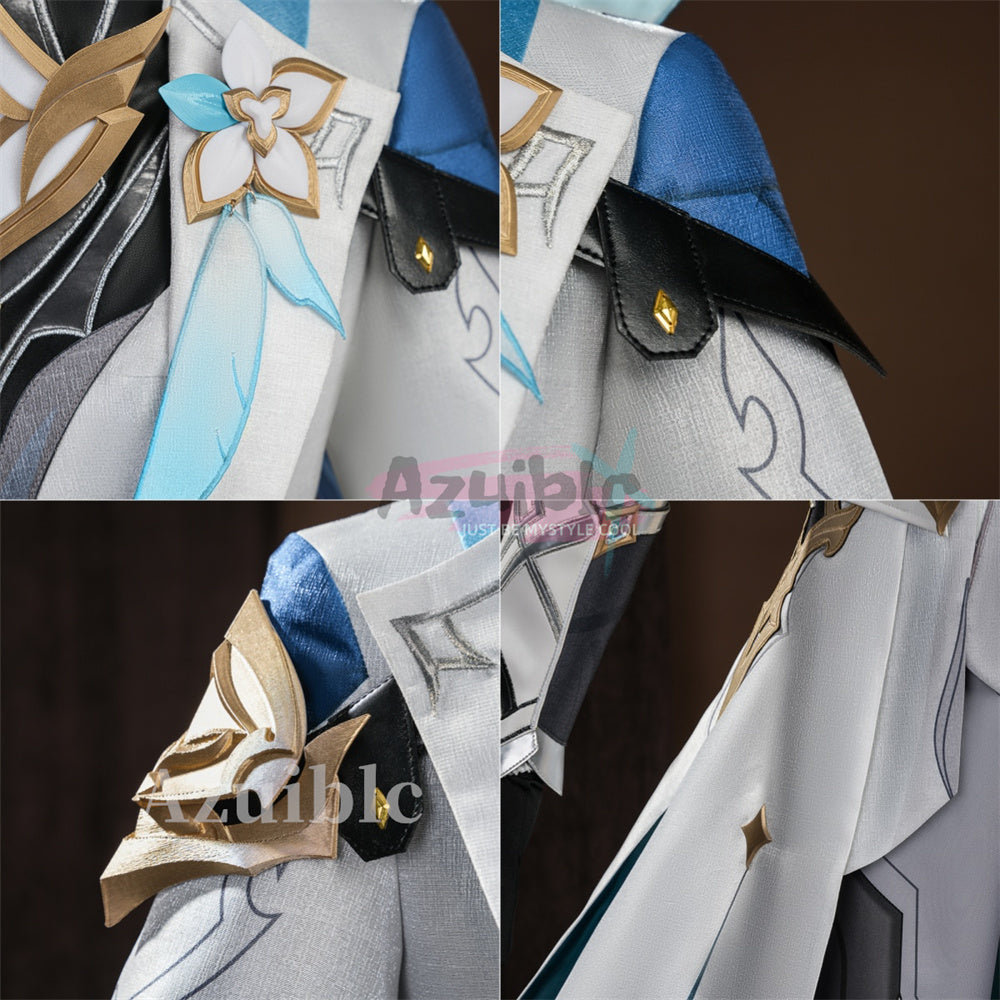 Azuiblc　原神 空・蛍 新たなる天地 コスプレ衣装　仮装　発光可能　イベント　舞台服　3d樹脂パーツ