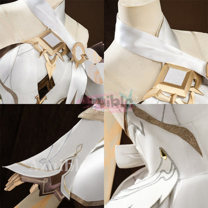 Azuiblc　原神 　蛍 新たなる天地 コスプレ衣装　ドレス　ワンピース　可愛い　仮装　発光可能　イベント　舞台服　3d樹脂パーツ