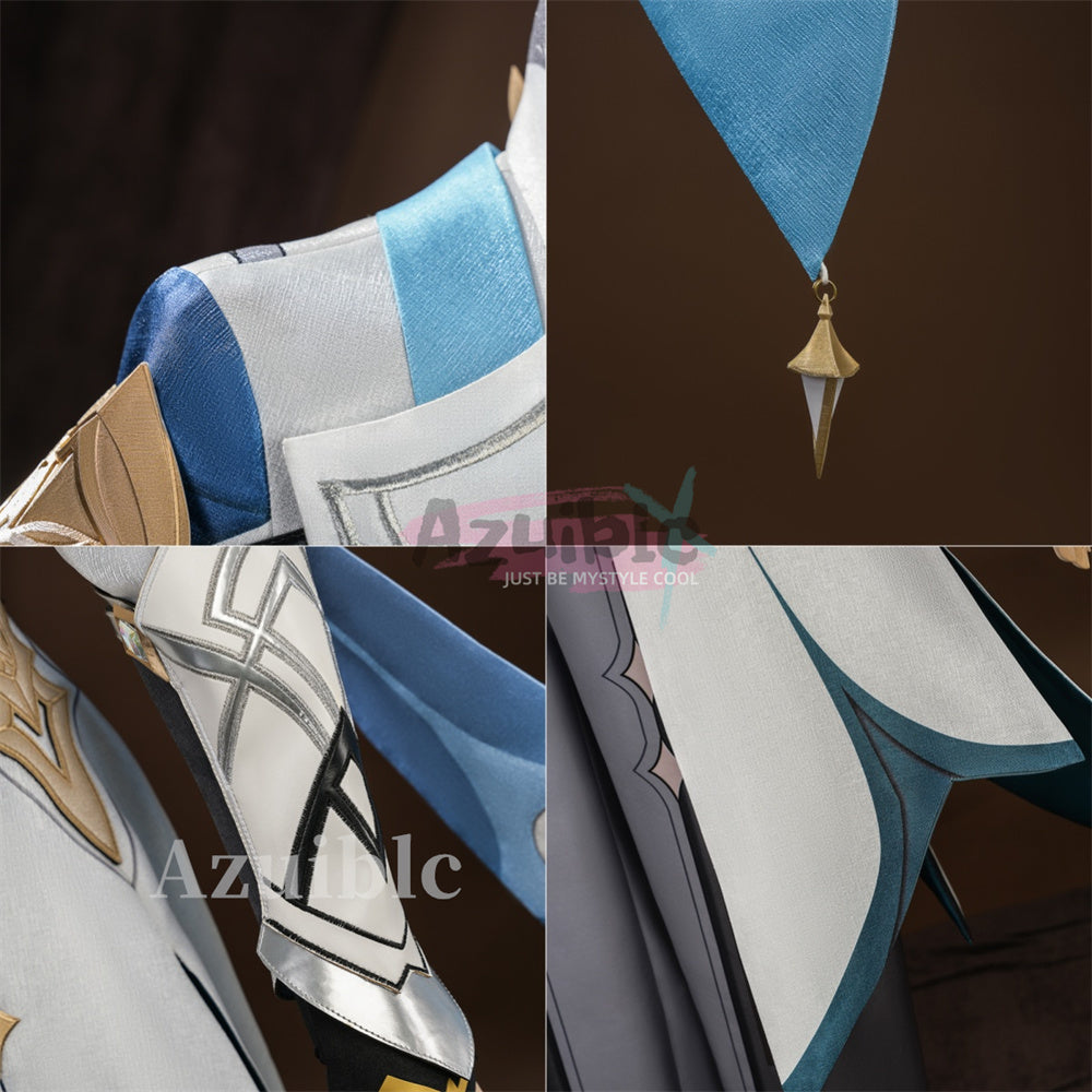 Azuiblc　原神 空・蛍 新たなる天地 コスプレ衣装　仮装　発光可能　イベント　舞台服　3d樹脂パーツ
