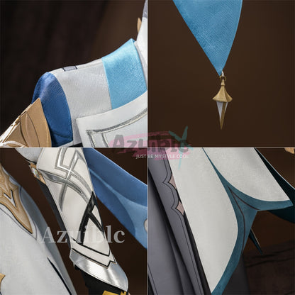 Azuiblc　原神 空・蛍 新たなる天地 コスプレ衣装　仮装　発光可能　イベント　舞台服　3d樹脂パーツ