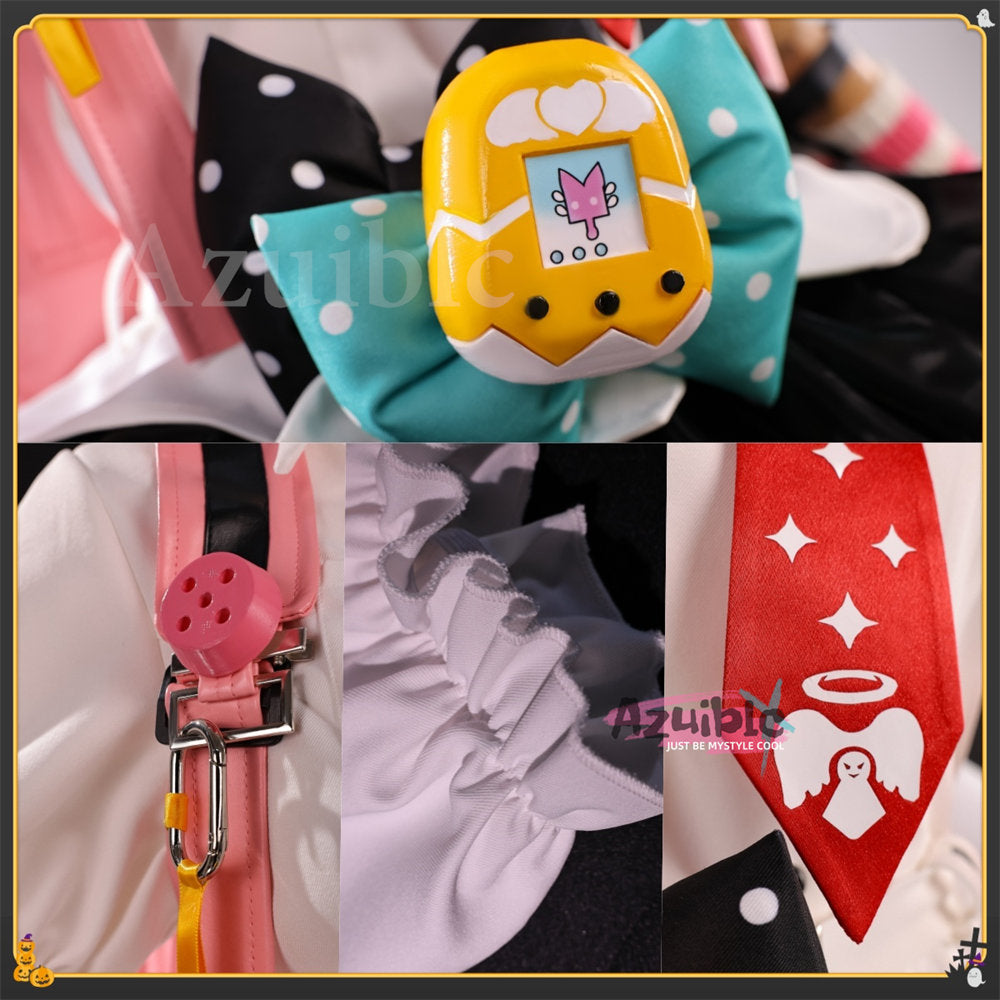 Azuiblc　ゼンゼロ　千夏　コスプレ衣装　コスチューム　ドレス　鞄追加OK　妄想エンジェル