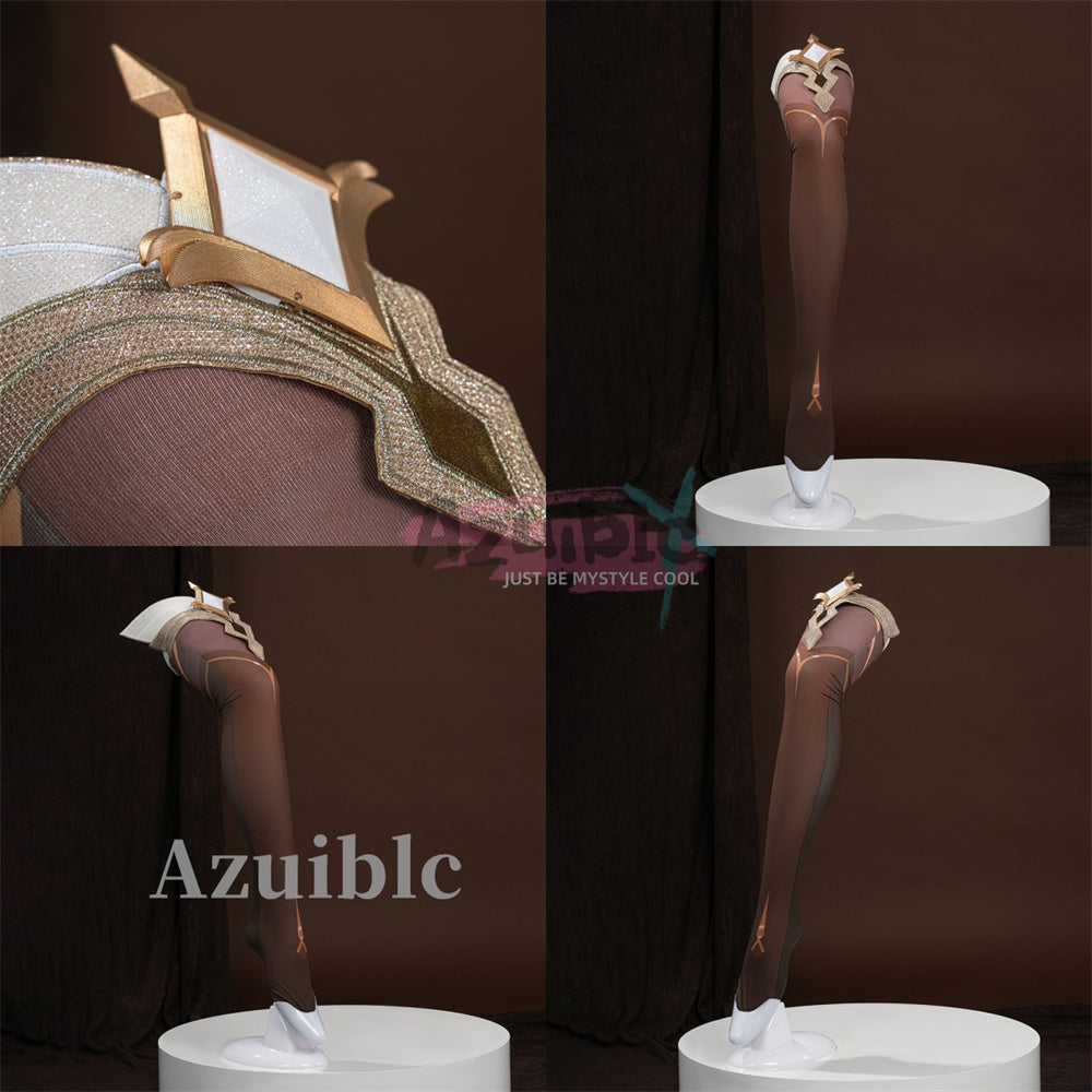 Azuiblc　原神 　蛍 新たなる天地 コスプレ衣装　ドレス　ワンピース　可愛い　仮装　発光可能　イベント　舞台服　3d樹脂パーツ