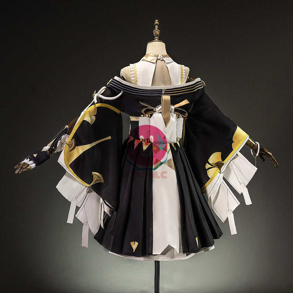 【Azuiblc】ゼンゼロ 星見雅 コスプレ衣装 銀庭より届く花便り キツネ耳付き 新コスチューム ウィッグ追加対応 cosplay 舞台 イベント
